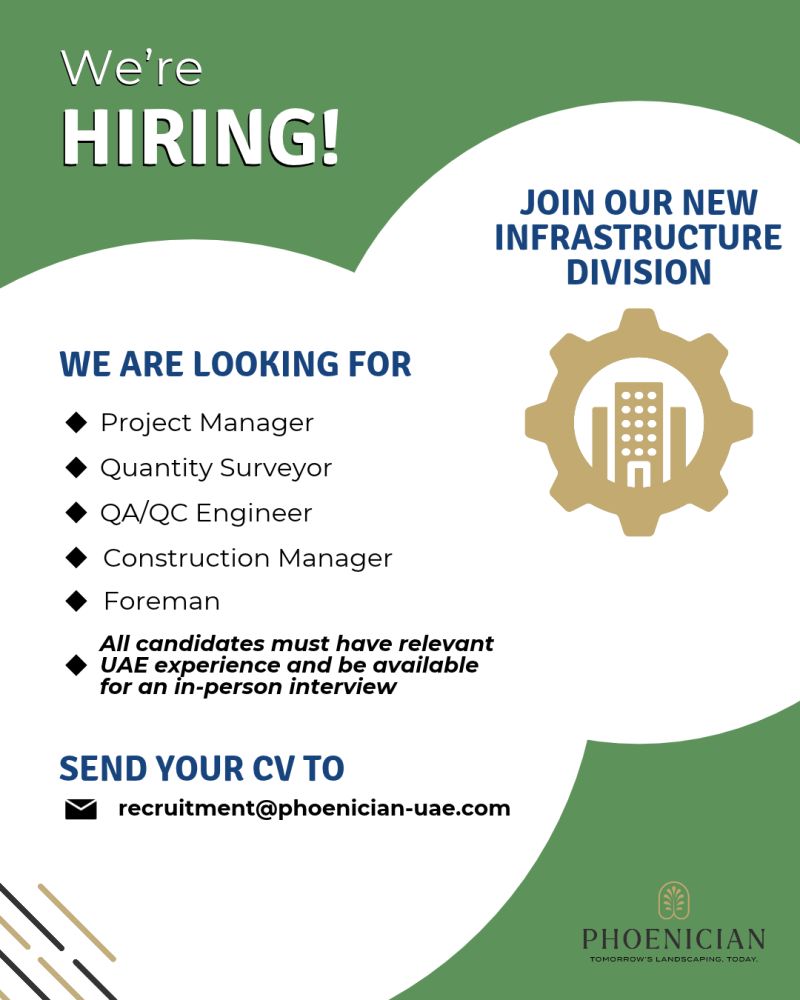 Project Manager job at PHOENICIAN in UAE