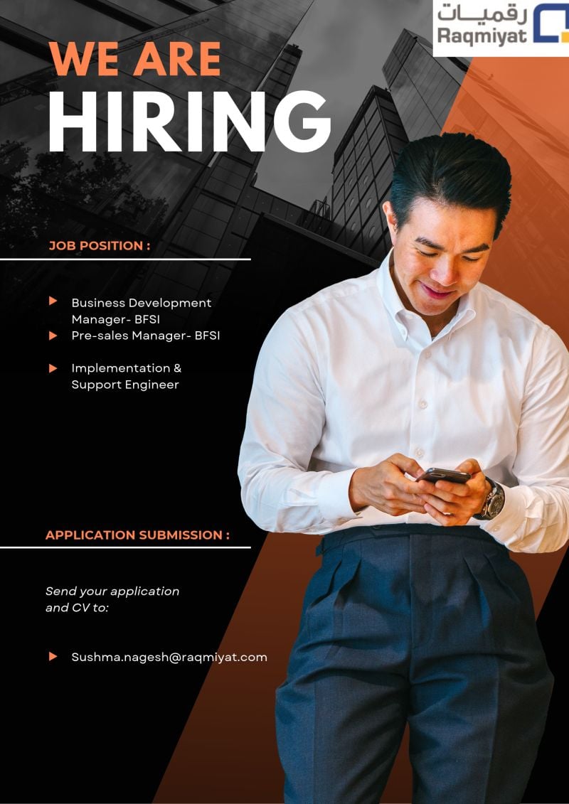Business Development Manager job at Raqmiyat